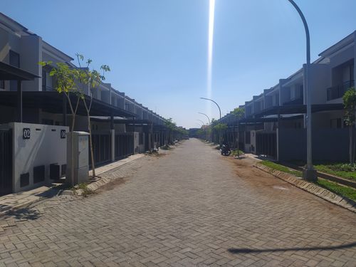 foto posisi tengah perumahan OPAL RESIDENCE