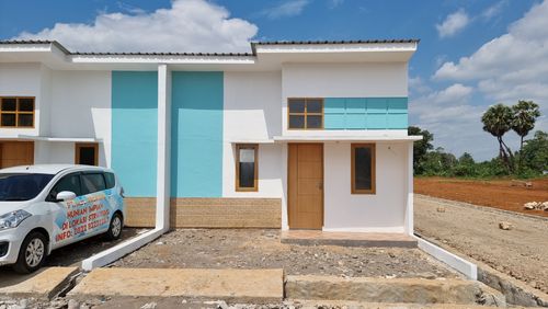 foto tampak rumah tipe 36/72 perumahan GRAHA MAS RESIDENCE