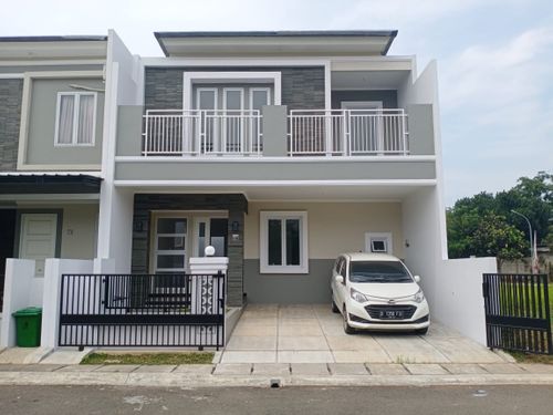 foto tampak rumah tipe Sakura Asri 127 perumahan SAKURA REGENCY 3