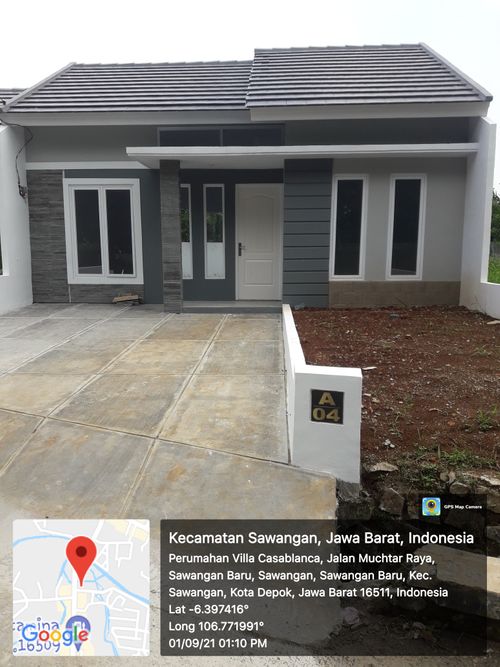 foto contoh rumah perumahan VILLA CASABLANCA