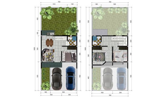 foto denah rumah tipe MAPLE B perumahan TAMAN WISATA REGENCY