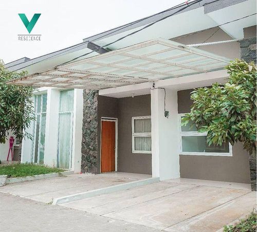 foto tampak rumah tipe 45 perumahan V RESIDENCE
