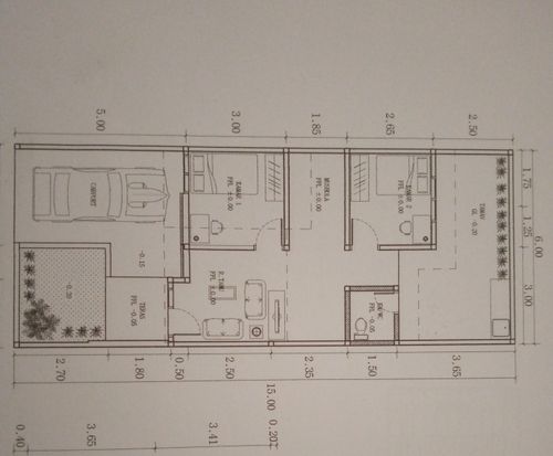 foto denah rumah tipe 45 perumahan Bukit Royal Kencana 2