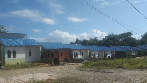 foto posisi tengah perumahan BARUGA GRIYA PERMAI II TAHAP II