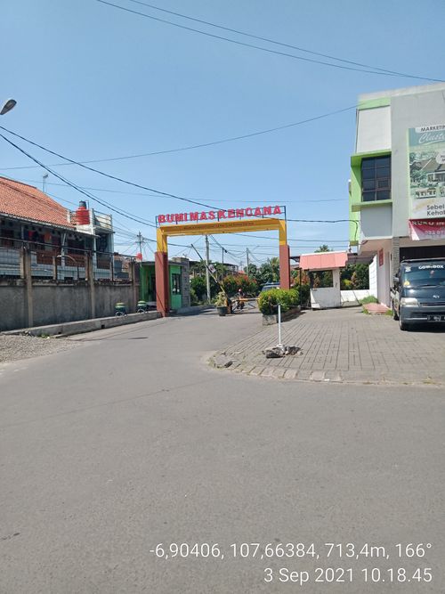 foto gerbang perumahan BUMI MAS KENCANA