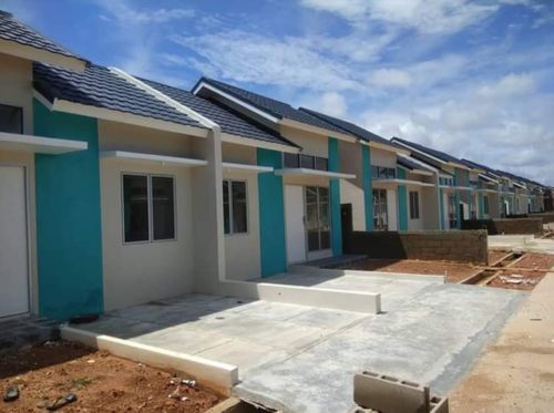 foto tampak rumah tipe Topaz 3 36 perumahan OPI REGENCY 2 PERUMAHAN TOPAZ 3