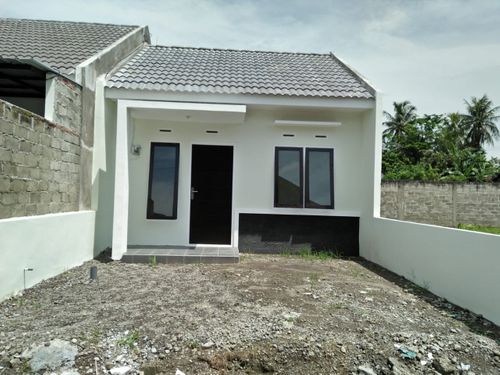foto tampak rumah tipe 36 perumahan GRIYA GARUM REGENCY