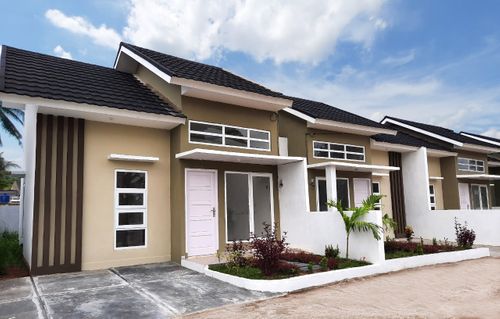 foto tampak rumah tipe Rumah Tinggal 39/87 perumahan Griya Duta Mas Cluster Dandelion