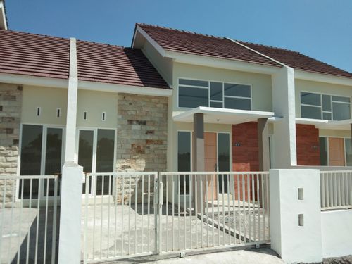 foto tampak rumah tipe 45/91 perumahan CITRA MANDIRI REGENCY