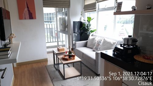 foto contoh rumah perumahan Serpong Garden Apartment