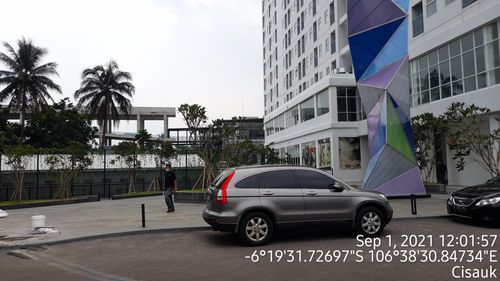 foto posisi tengah perumahan Serpong Garden Apartment