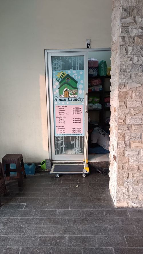 foto tampak rumah tipe KIOS 17, 18 perumahan VICTORIASQUARE