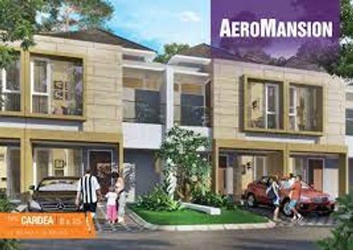 foto tampak rumah tipe CARDEA perumahan AEROWORLD 8, CitraGarden City, Jakarta Barat