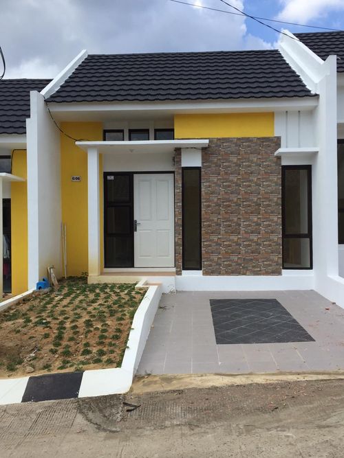 foto tampak rumah tipe G - 06 perumahan ARGENTINA RESIDENCE