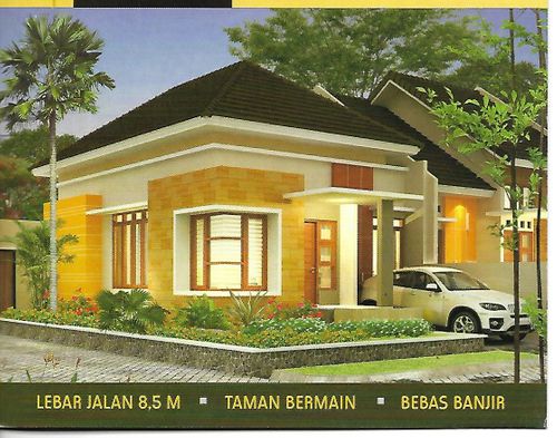 foto tampak rumah tipe 70/171 perumahan PERUMAHAN SAFIRA TOWN HOUSE