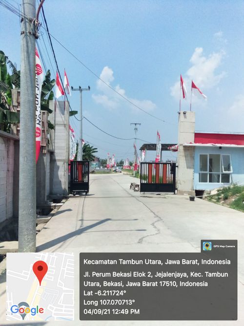 foto gerbang perumahan Graha Puri Jejalen