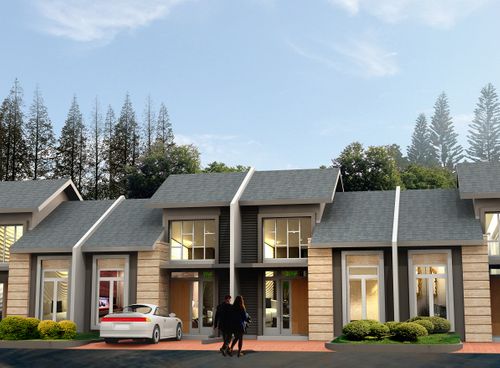 foto tampak rumah tipe Grand Ubud T42 perumahan PONDOK UNGU PERMAI