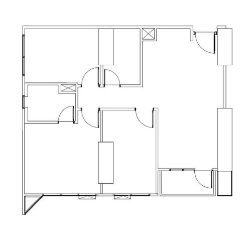 foto denah rumah tipe 3 BR - A perumahan Permata Hijau Suites