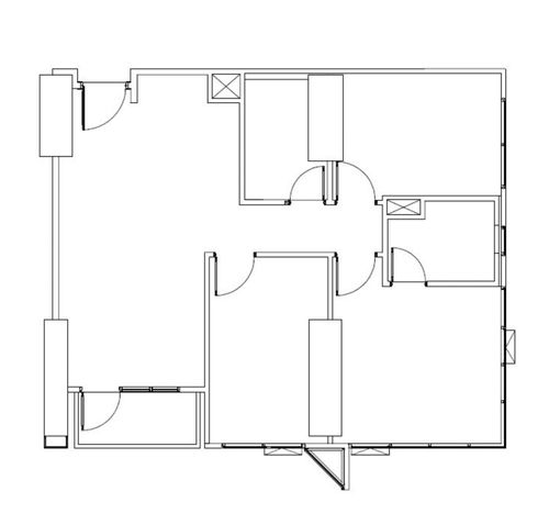 foto denah rumah tipe 3 BR - C perumahan Permata Hijau Suites