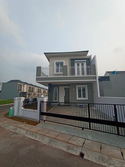 foto tampak rumah tipe Sakura Maharani Sdt Khs perumahan SAKURA REGENCY 3