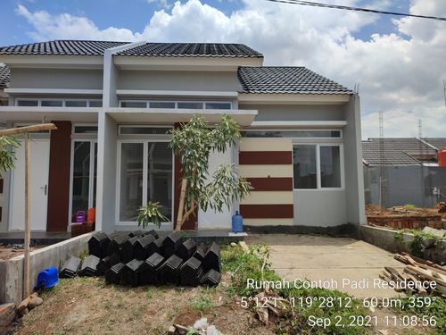 foto contoh rumah perumahan Padi Residence