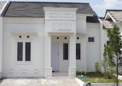 foto tampak rumah tipe A perumahan SAPPHIRE RESIDENCE