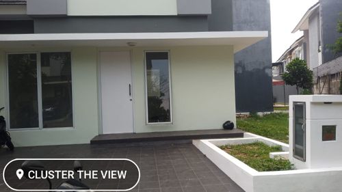 foto tampak rumah tipe IXIA perumahan SERPONG JAYA THE VIEW