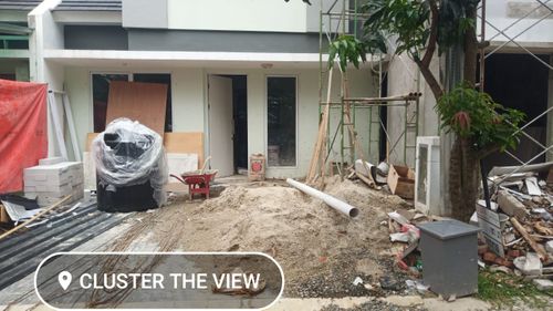 foto tampak rumah tipe IXIA perumahan SERPONG JAYA THE VIEW