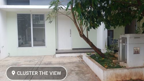 foto tampak rumah tipe IXIA perumahan SERPONG JAYA THE VIEW