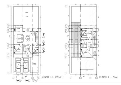 foto denah rumah tipe Rumah Tinggal 115/168 perumahan Griya Duta Mas Cluster Akasia