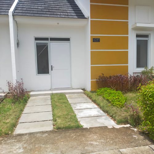 foto tampak rumah tipe VERDHANA-C perumahan CITRAGRAND GALESONG CITY LAVANYA