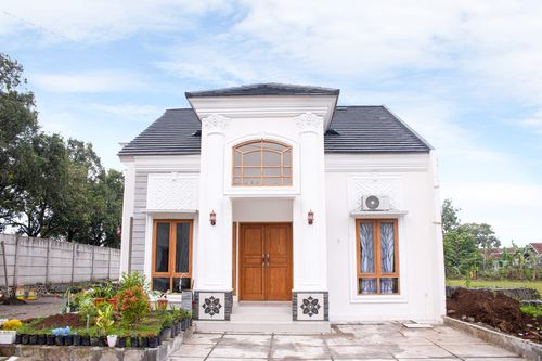 foto tampak rumah tipe D perumahan SAPPHIRE MADANI
