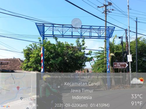 foto gerbang perumahan MENTARI BUMI SEJAHTERA