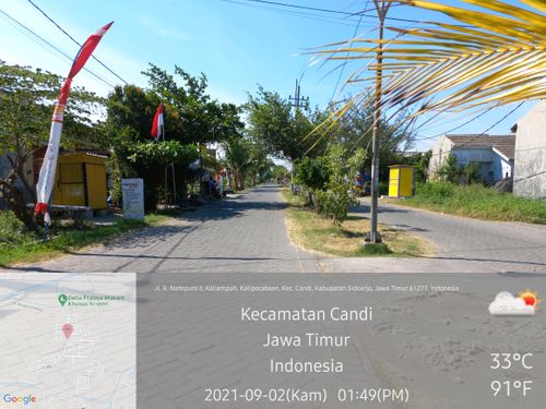 foto posisi tengah perumahan MENTARI BUMI SEJAHTERA