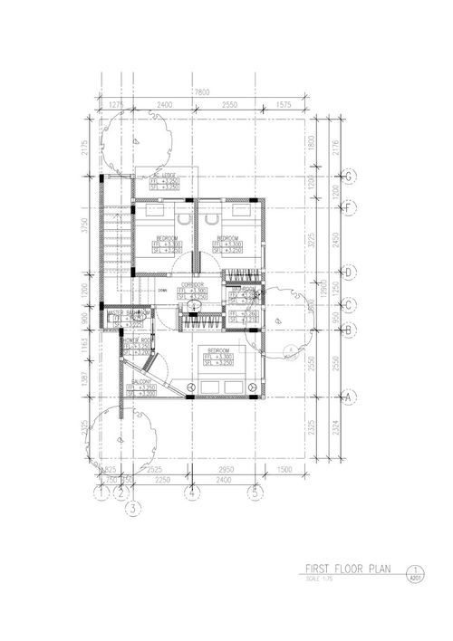 foto denah rumah tipe Chelsea F-07 perumahan Chelsea Modern Home