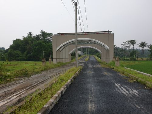 foto gerbang perumahan KOTA RANGKAS BARU