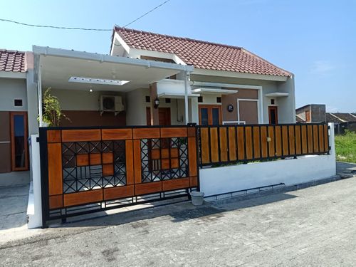 foto tampak rumah tipe 36 perumahan AULEEA RESIDENCE