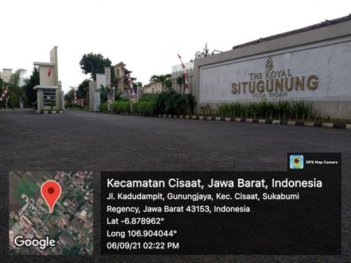 foto gerbang perumahan VILLA INDAH SITUGUNUNG