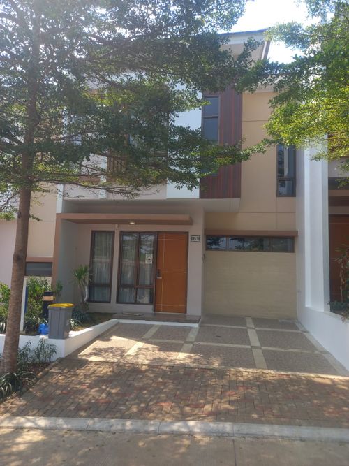 foto tampak rumah tipe EXMOOR perumahan PERUMAHAN CITRA SENTUL RAYA