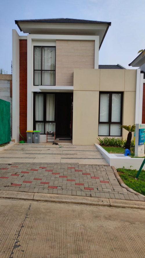 foto tampak rumah tipe BONN STD perumahan PERUMAHAN CITRA SENTUL RAYA
