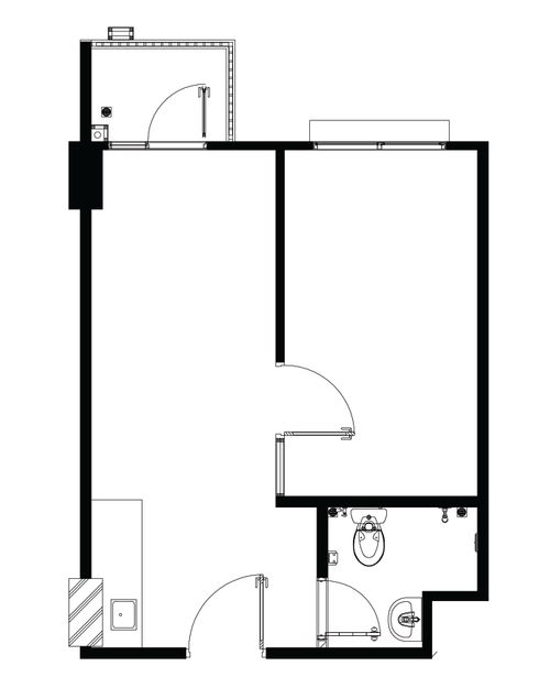 foto denah rumah tipe 1BR perumahan Apartemen Signature Park Grande