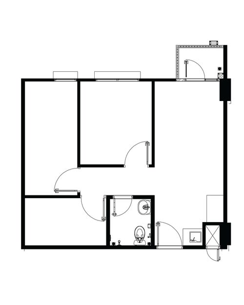 foto denah rumah tipe 2BRC perumahan Apartemen Signature Park Grande