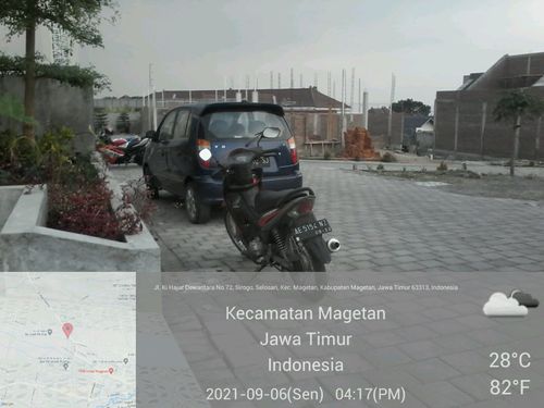 foto posisi tengah perumahan Omah Cintong Sejahtera