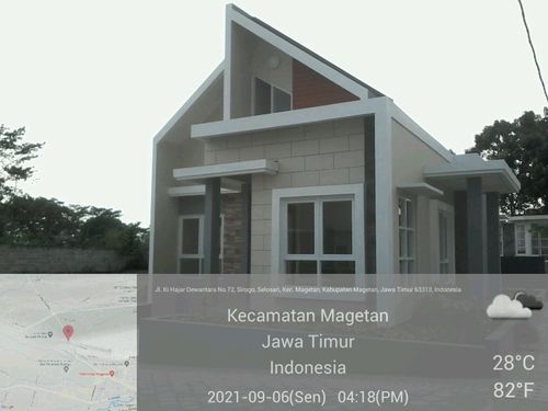 foto contoh rumah perumahan Omah Cintong Sejahtera