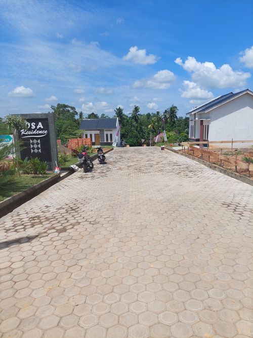 foto gerbang perumahan Osa residence