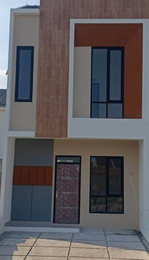 foto tampak rumah tipe 39 Compact perumahan G-Land Ciwastra Park
