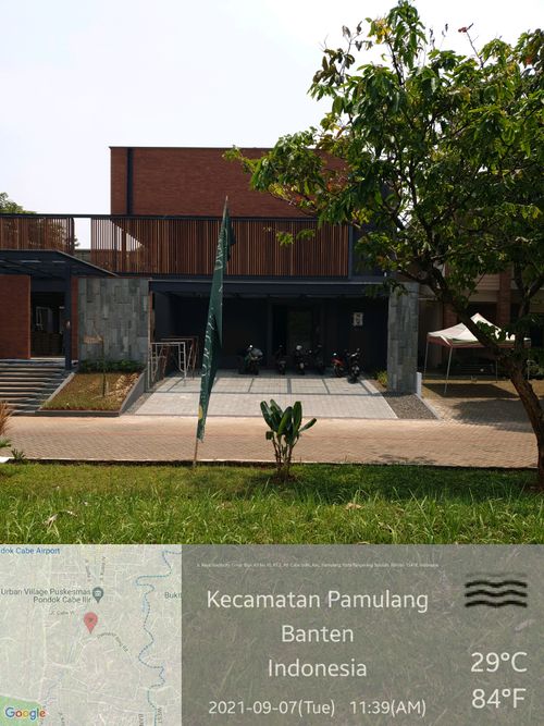 foto contoh rumah perumahan Fortunia Residences