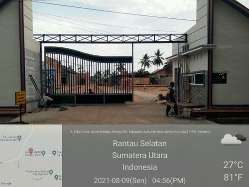 foto gerbang perumahan SAHARA 2