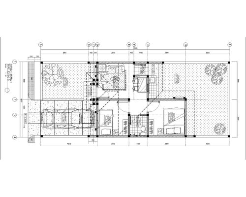 foto denah rumah tipe 33/148 perumahan Harvest City