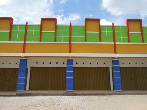 foto tampak rumah tipe toko perumahan ASTON VILLA